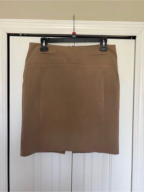 Express Tan Pencil Skirt